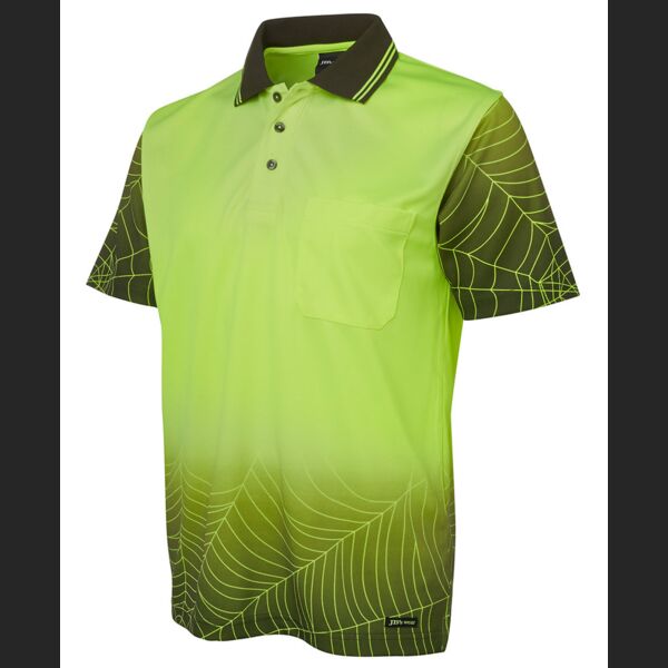 JB's WEAR Hi Vis S/S Web Polo  Thumbnail